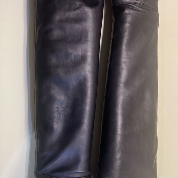 AGL Black Over-the-Knee Boots Sleek Design - Picture 3 of 7